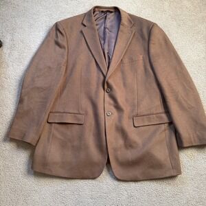 Pronto Moda Loro Piana Wool Cashmere Sport Coat 52L Brown Italy